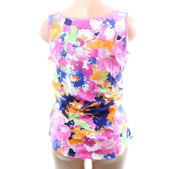 Chaps SPORT Printed Tank Top - Picture 3 of 5